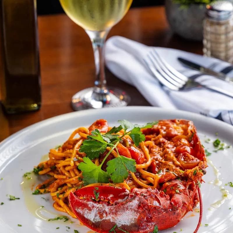 House Spaghetti with Maine Lobster (SF)