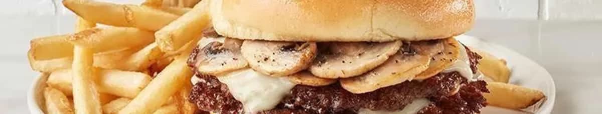 Mushroom Onion Swiss Smash