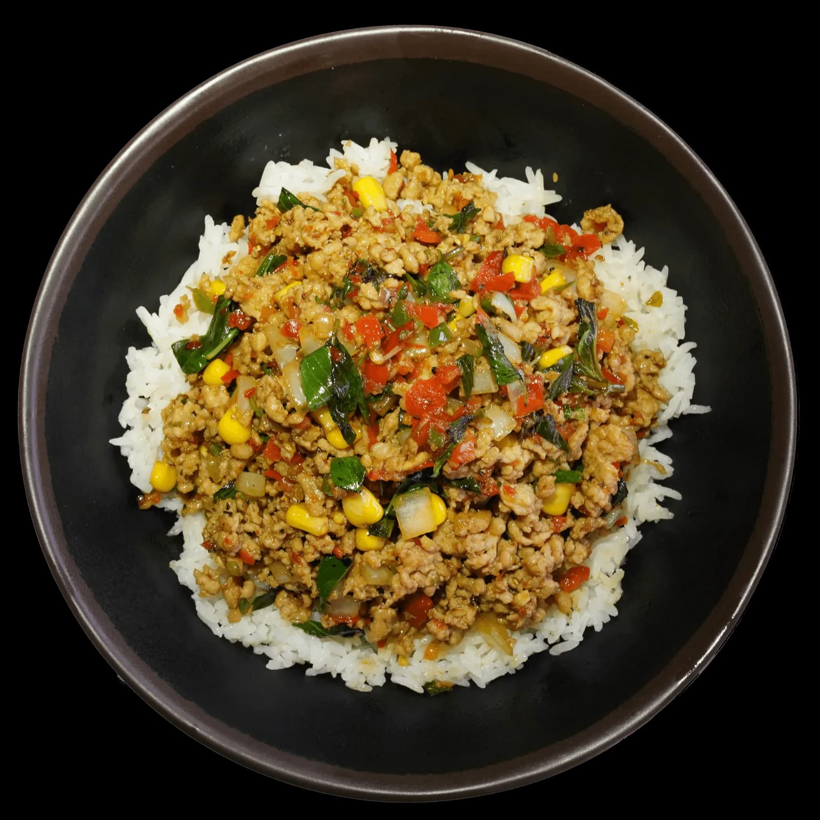 Hot Basil Pork (Pad Kra Pao)