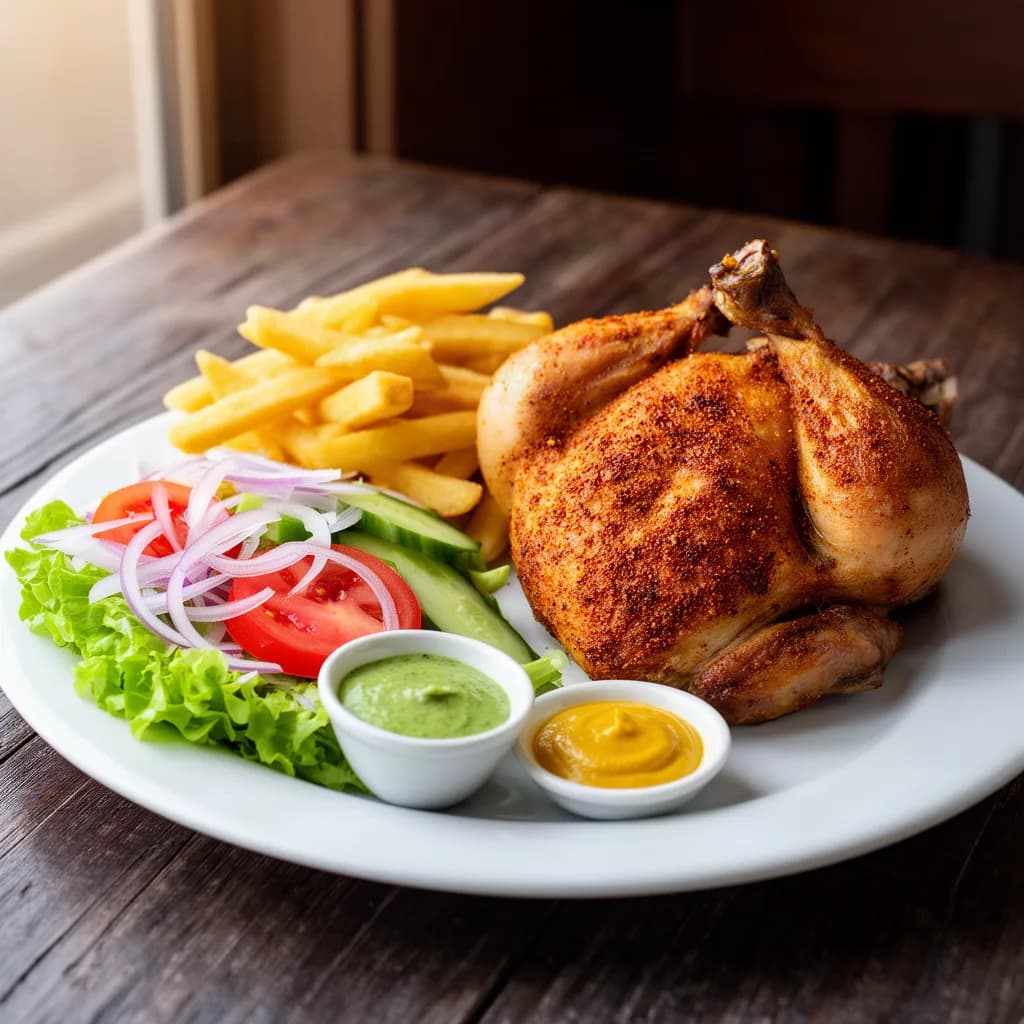 1/2 Pollo a la Brasa