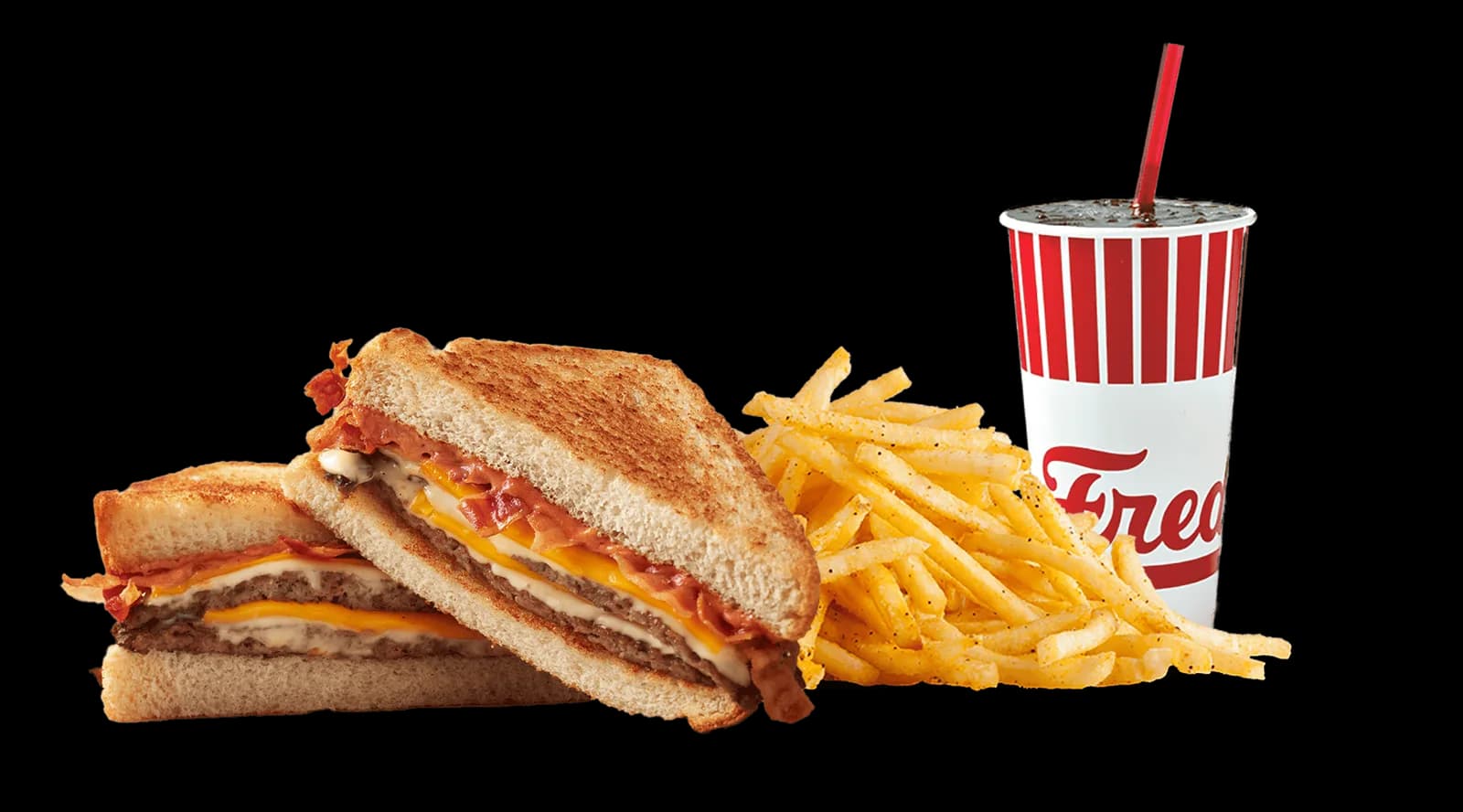 Grilled Cheese Steakburger Combo