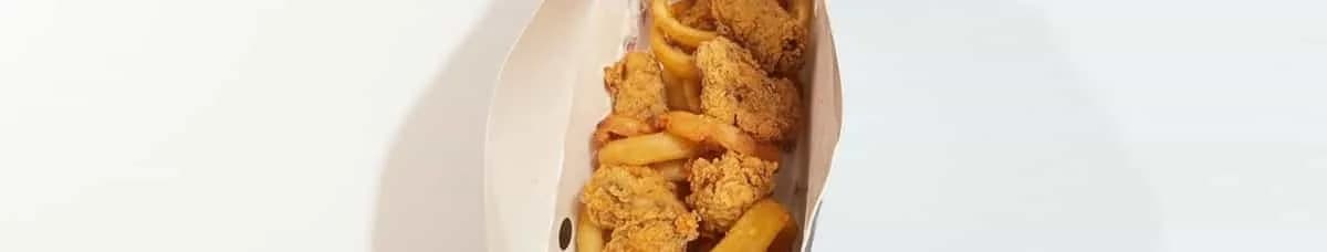 Fried Oyster Basket (8)