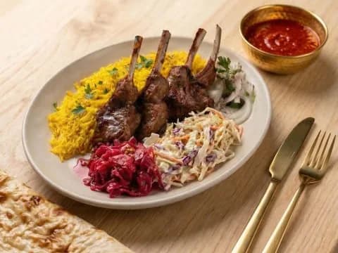 Lamb Chops Large plate