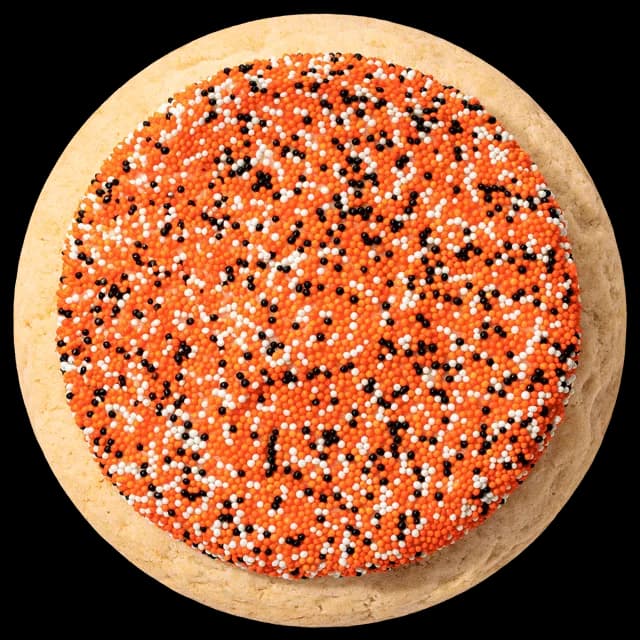 Halloween Sprinkle Cake Cookie
