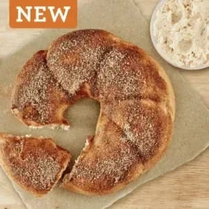 NEW! Cinnamon Sugar Pull-Apart Bagel