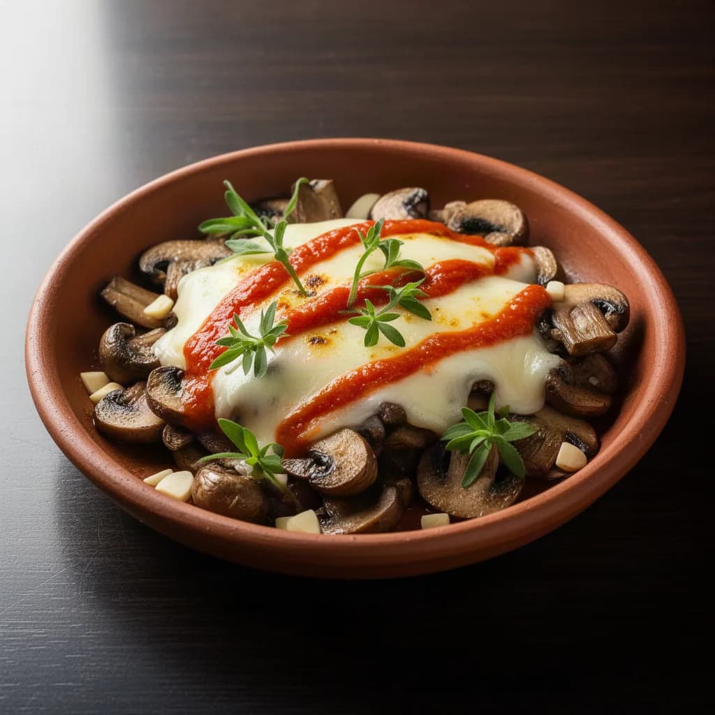 SAUSAGE & MUSHROOM