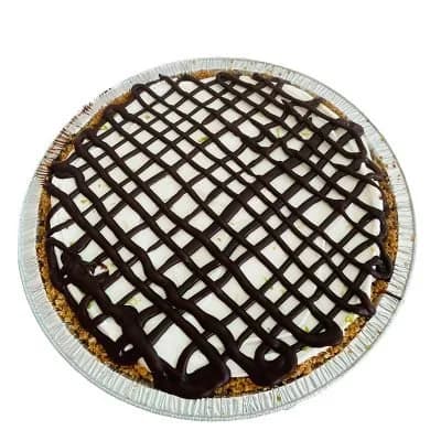 Key Lime Pie with Chocolate Lattice