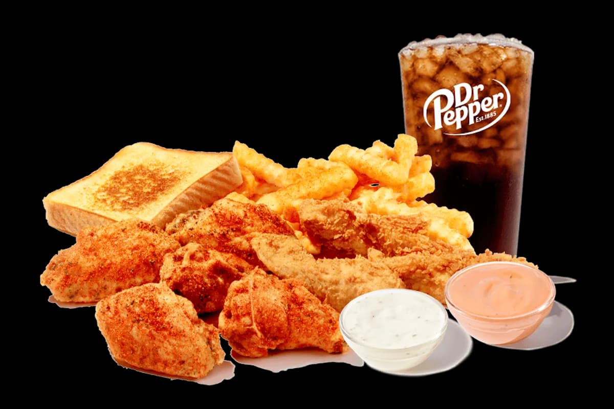 Cajun Wings & Things Meal