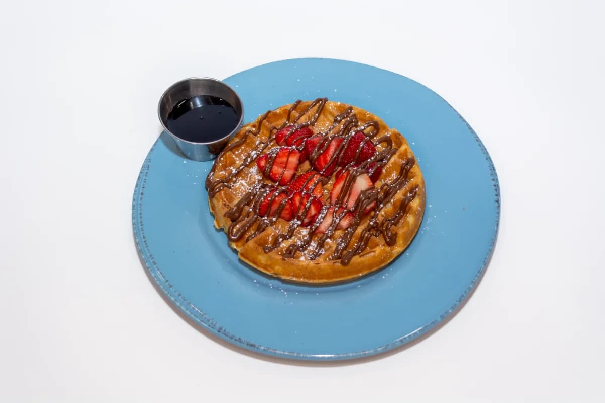 Strawberry Nutella Waffle