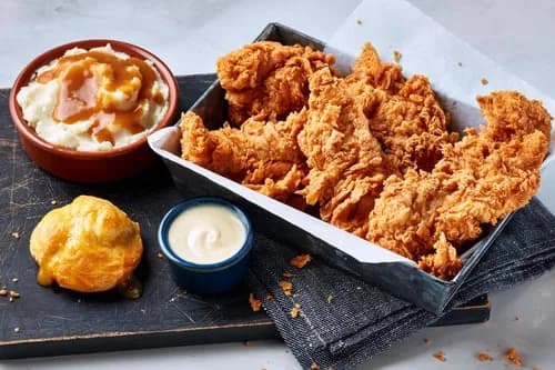 Hand-Breaded Chicken