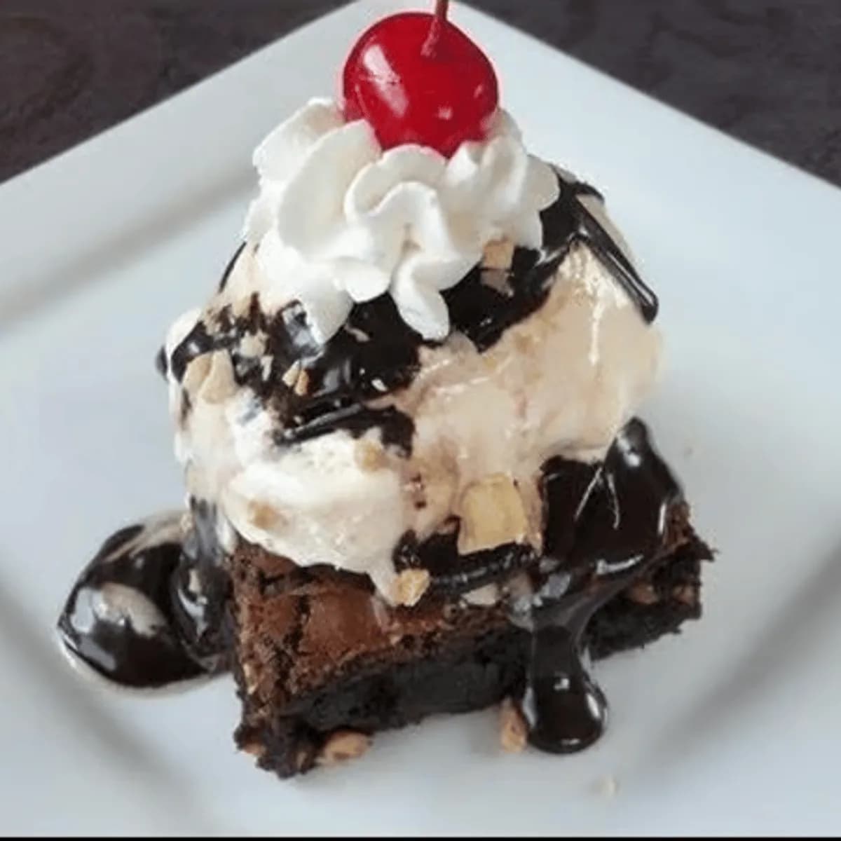 Brownie Sundae