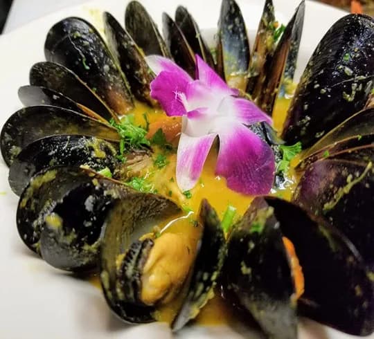 Curry Mussels