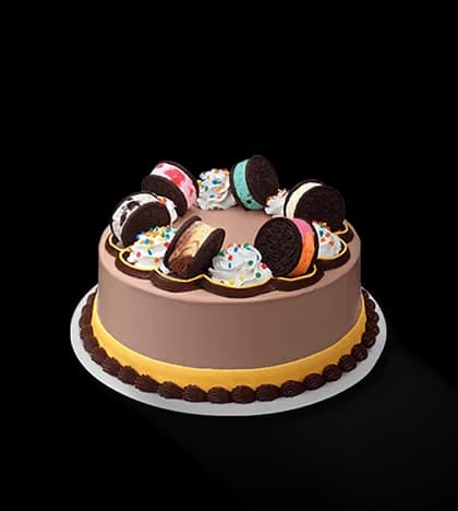 OREO® Ice Cream Cookie Sandwich Cake
