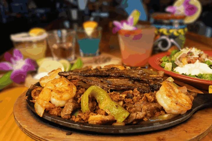 Blue Tequila Fajitas