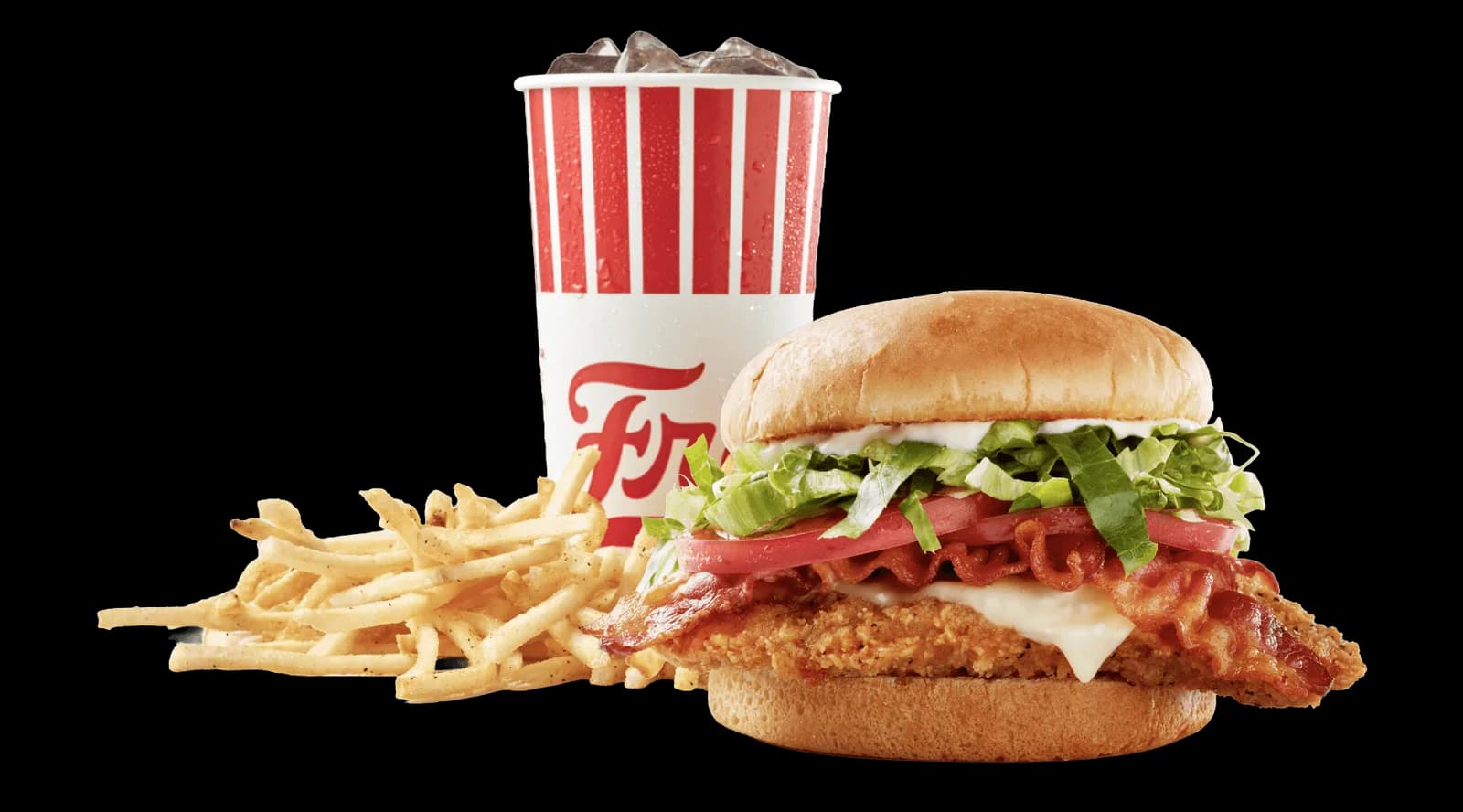 Crispy Chicken Club Sandwich Combo