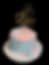 Gender Reveal Cake