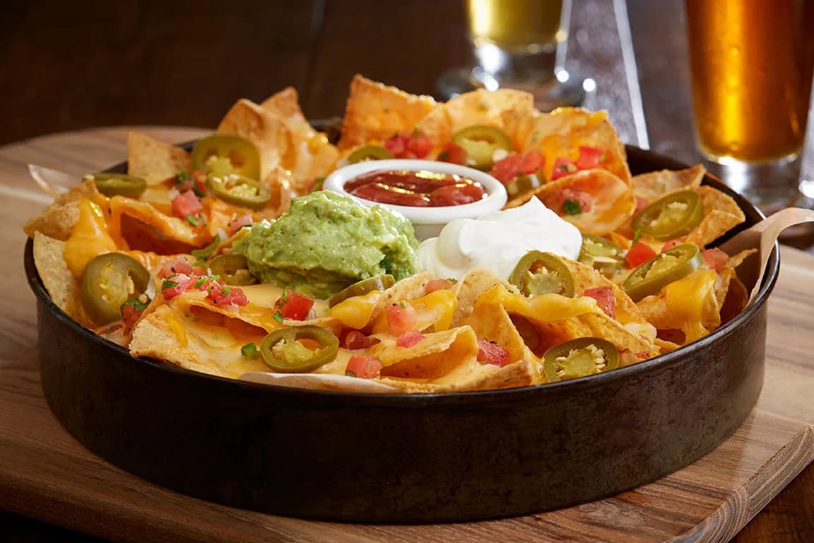 Deep Dish Nachos