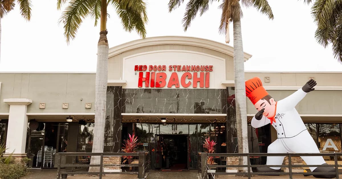 Red Door Steakhouse Hibachi