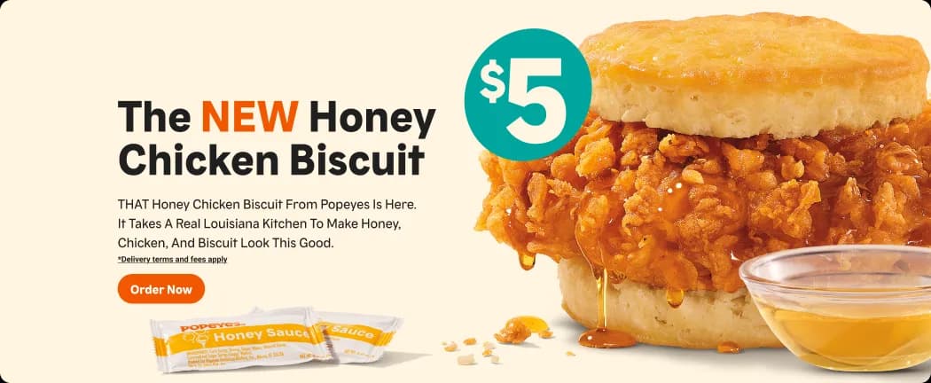 Honey Chicken Biscuit
