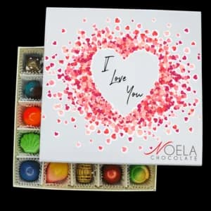 Heart confetti