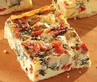 Spinach Artichoke Quiche
