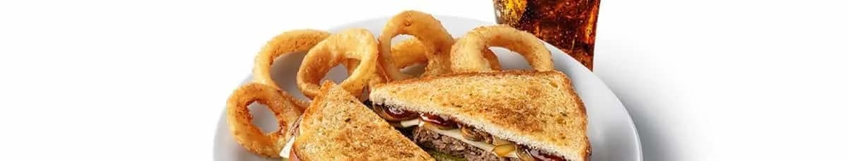 Mushroom Swiss Melt Combo