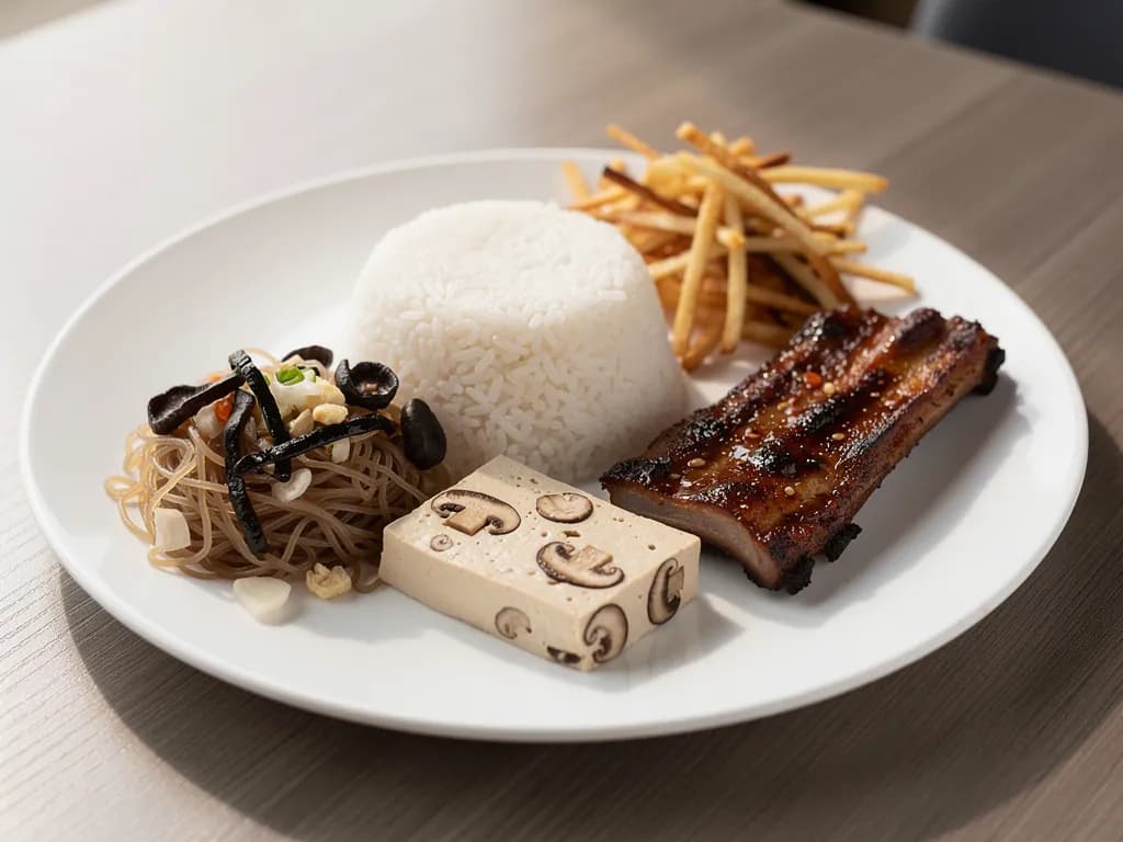 Cơm Sườn Bì Chả