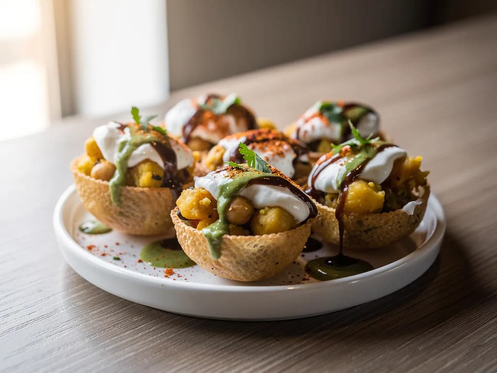 Dahi Poori Chaat (8 pcs)