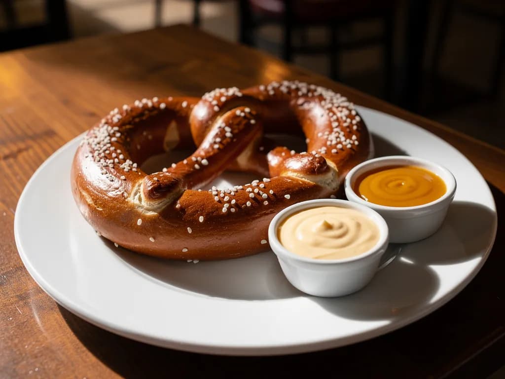 Nathan's Jumbo Pretzel Dog