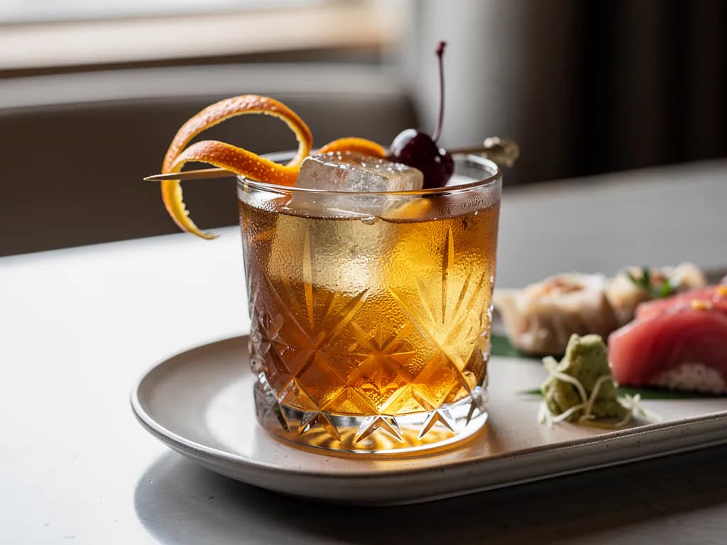Old Fashion Mez w/ Rum: Coconut Cartel