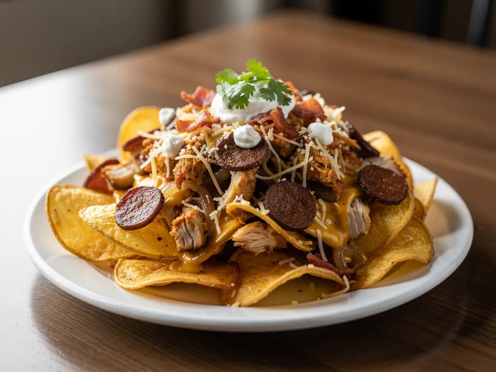 Papas Locas con Carne molida y Queso