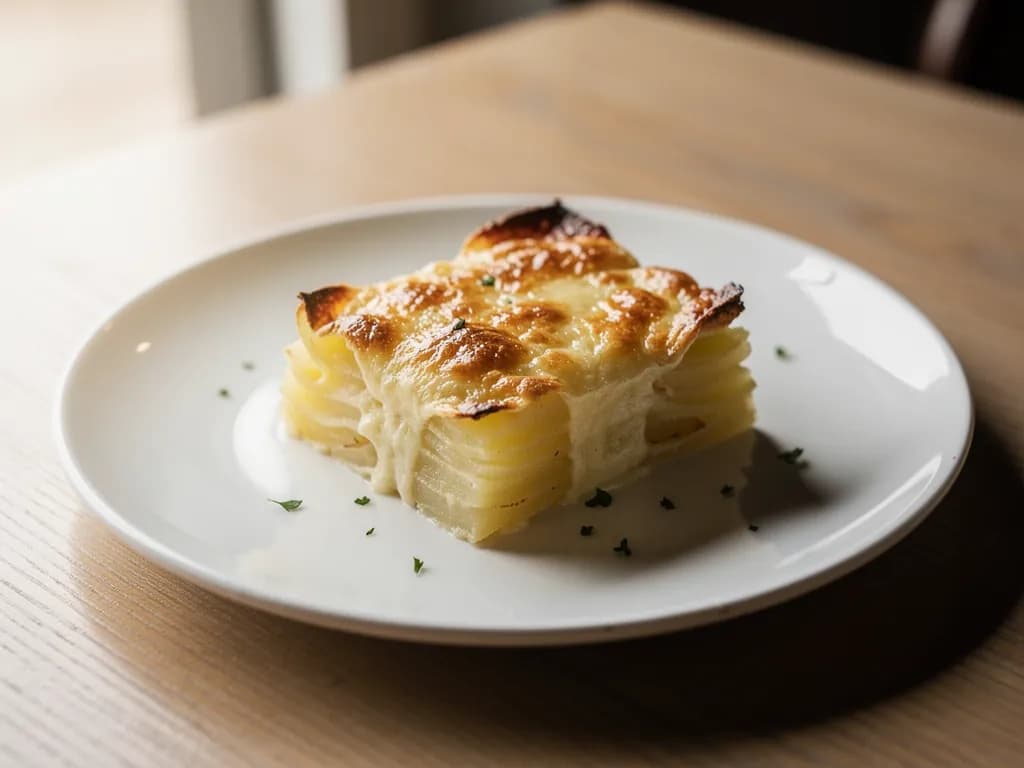 Potatoes Gruyère Gratin