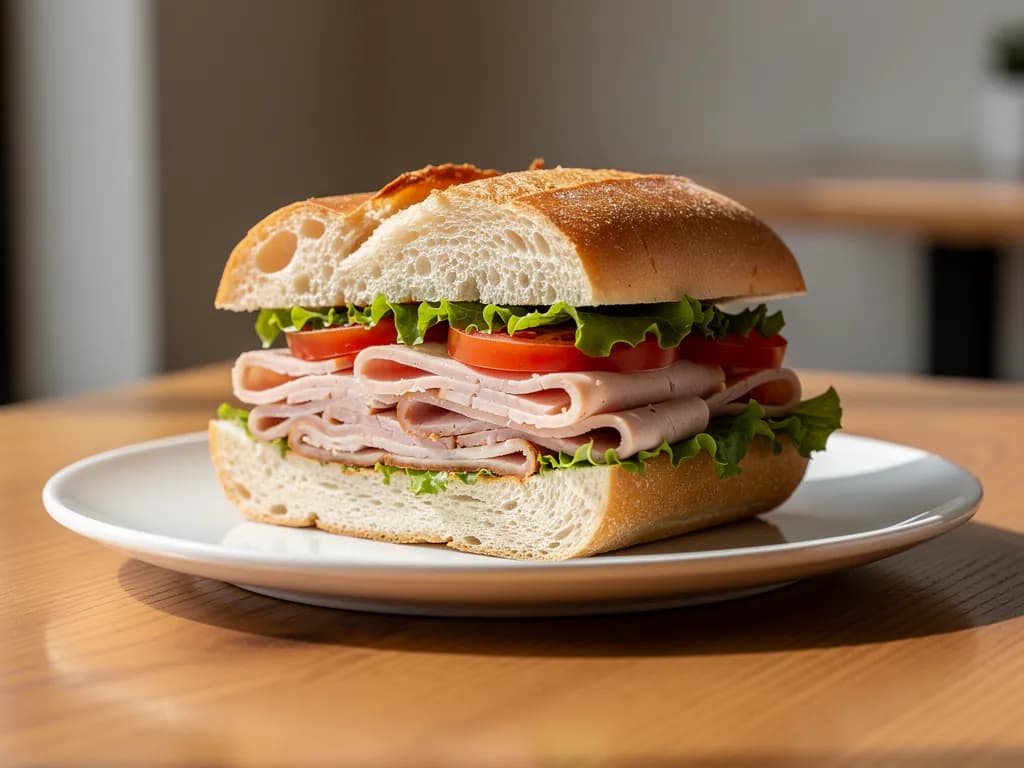Sandwich de Pavo