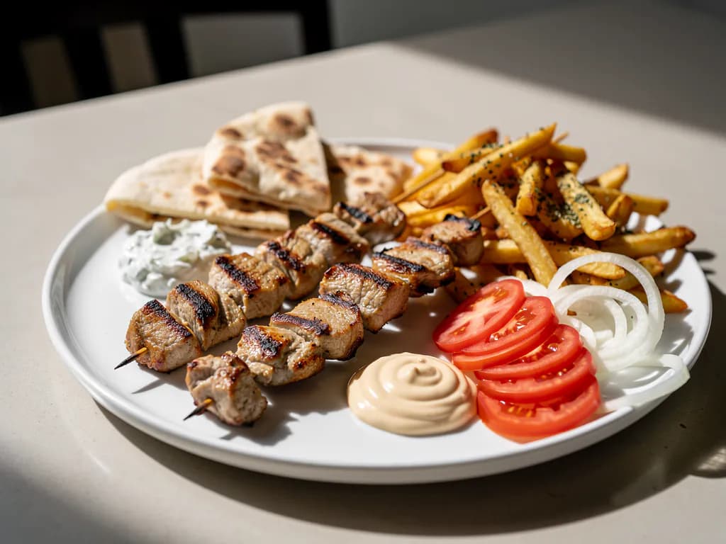 Greek Souvlaki Platter