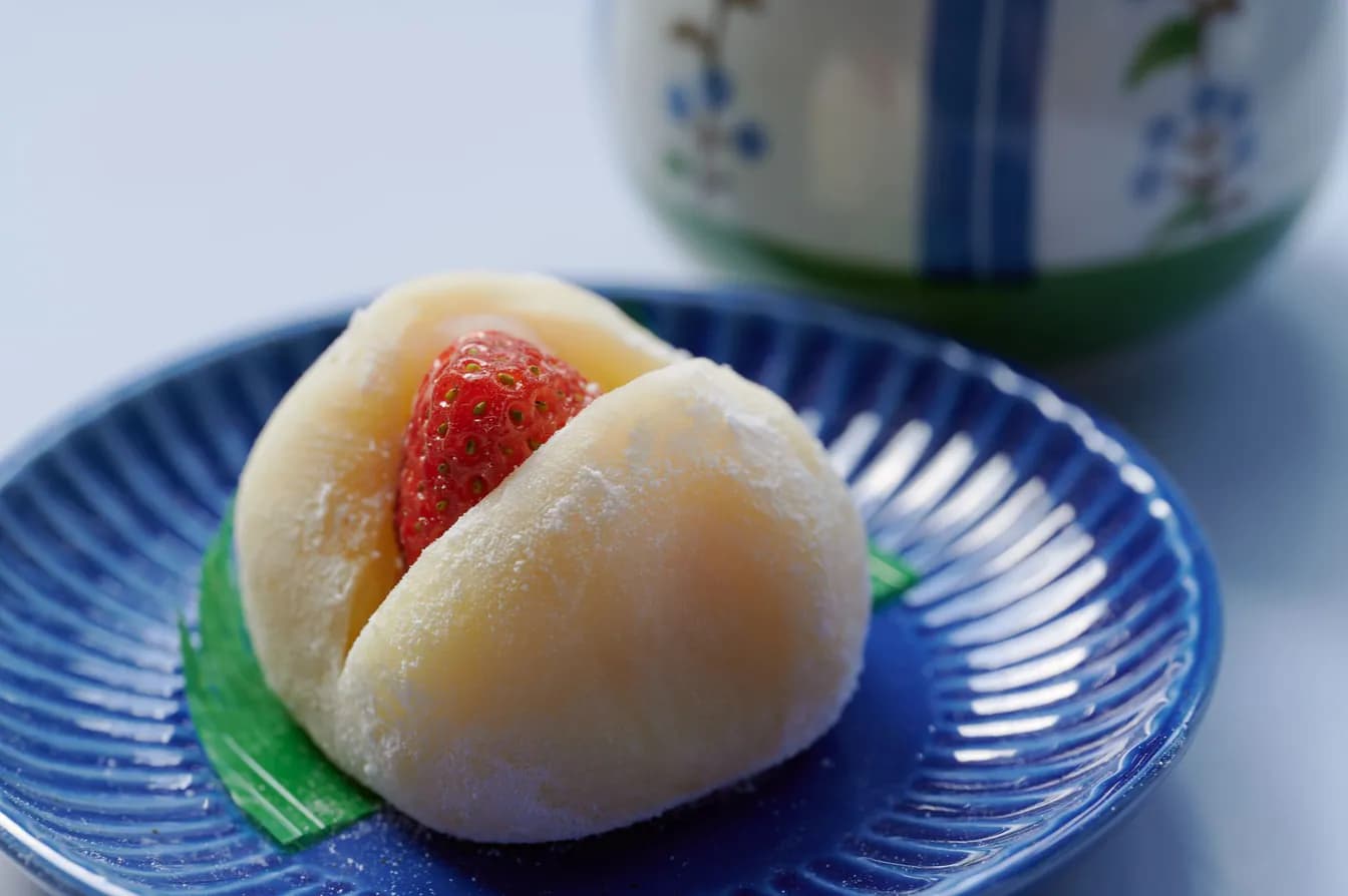 Q Mochi & Caramel Pudding