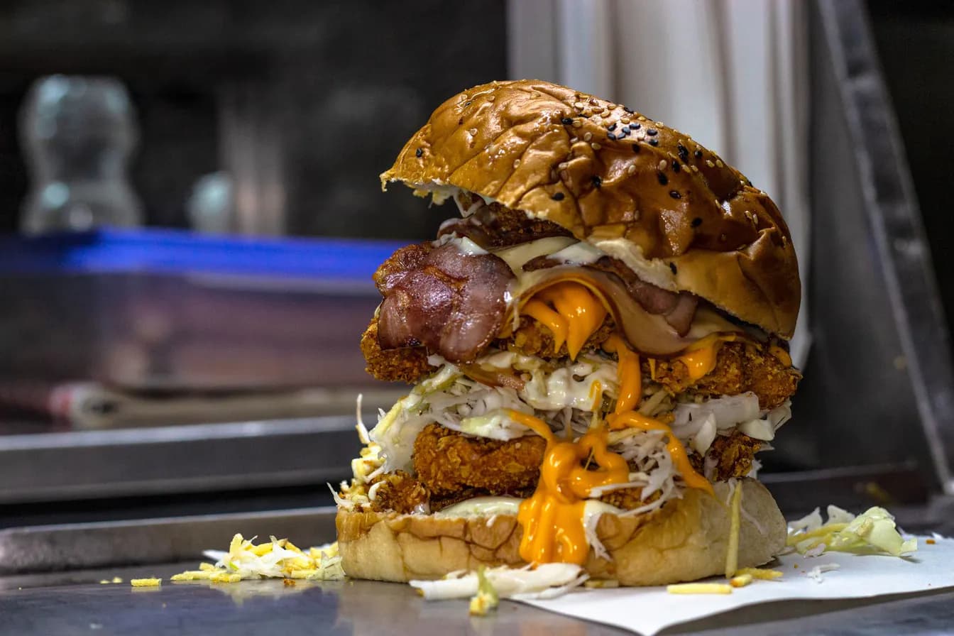 Chicken Bacon Ranch Sandwich Skillet Dunk