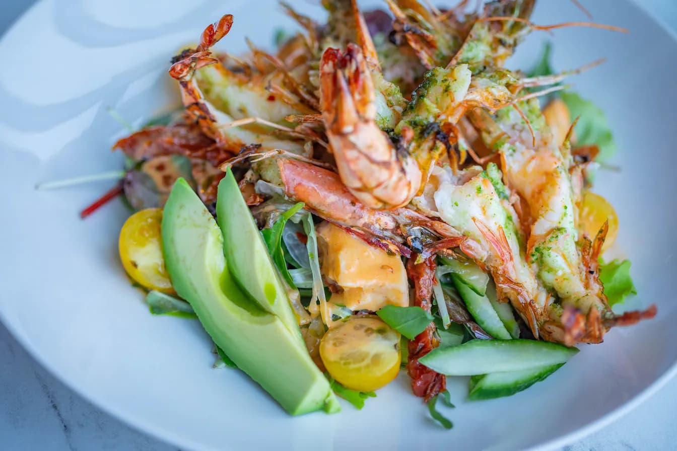 Blackened Shrimp Salad