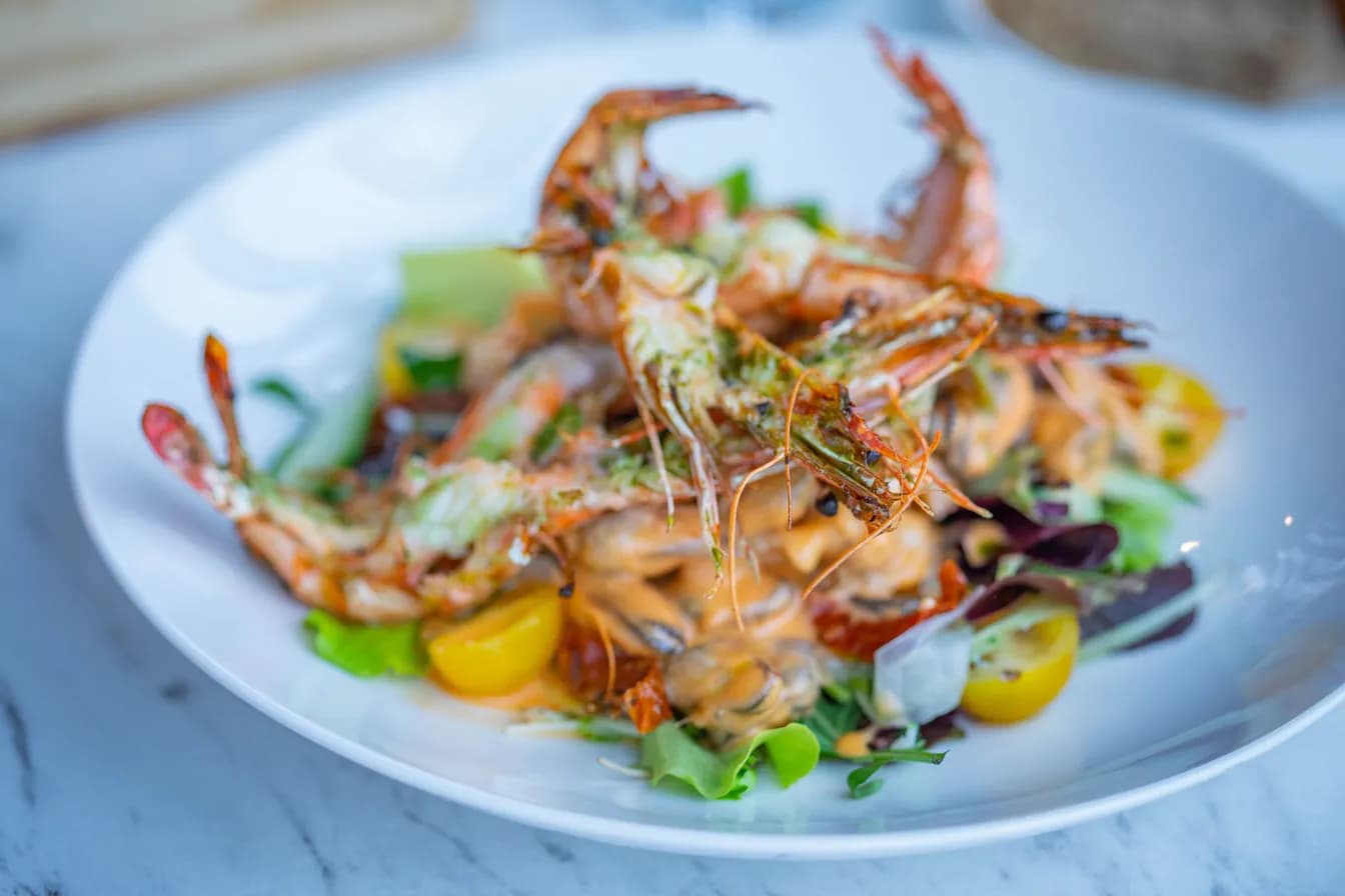 Chu Chee Prawns
