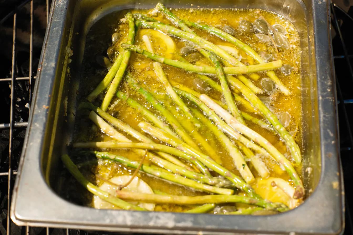 Steamed Asparagus
