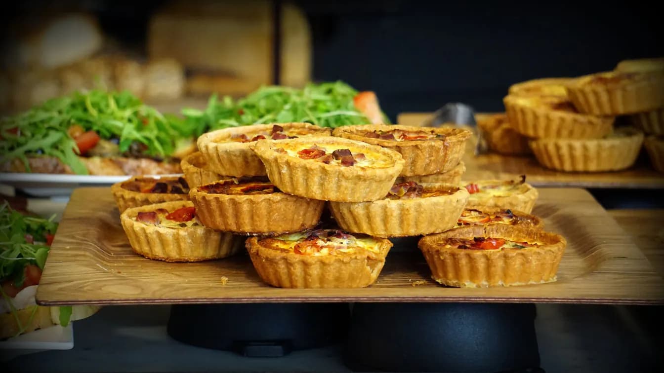 Half Tray Quiches
