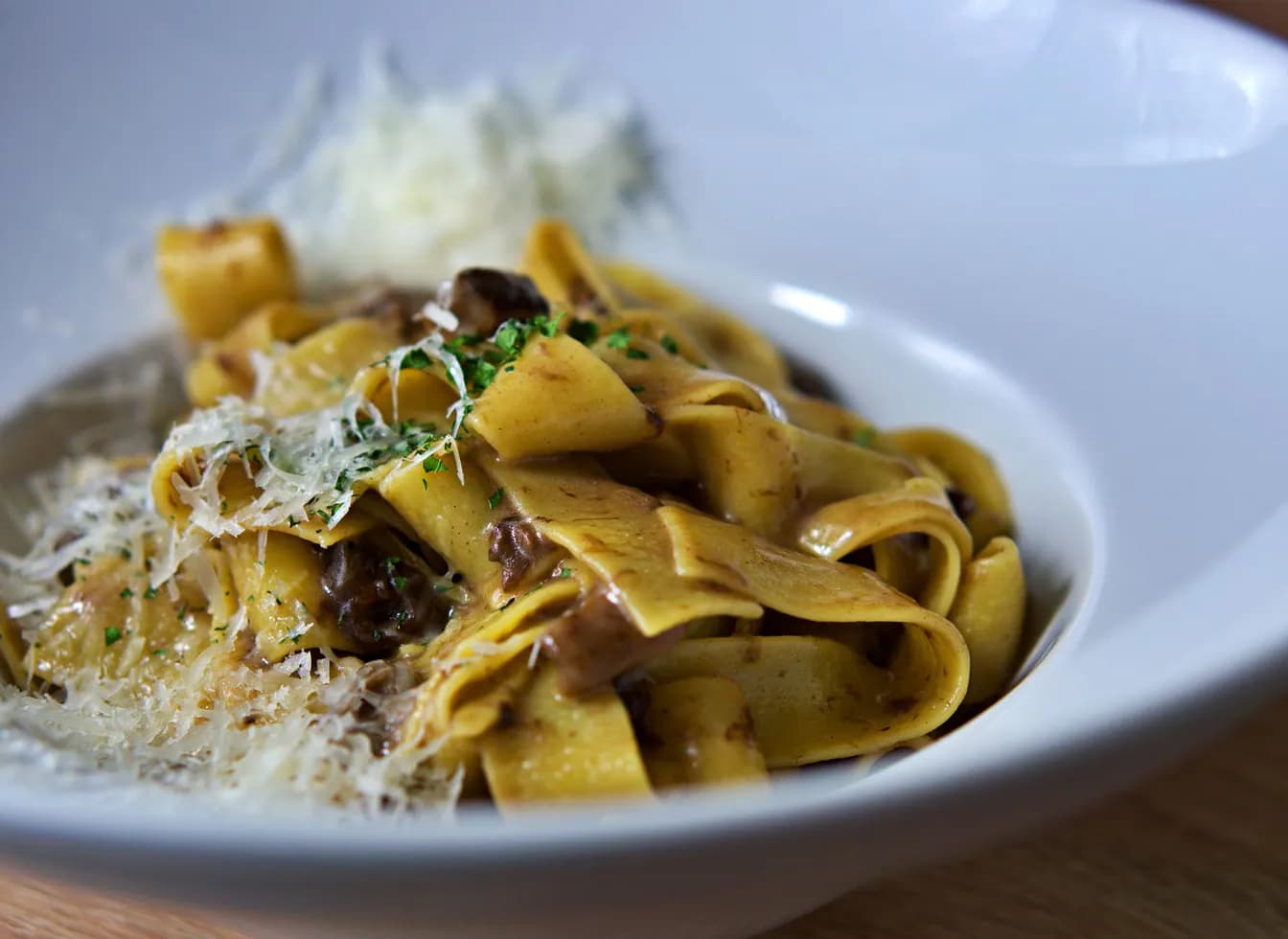 Pappardelle ai Porcini