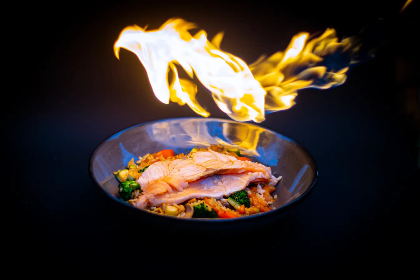 Salmon Hibachi
