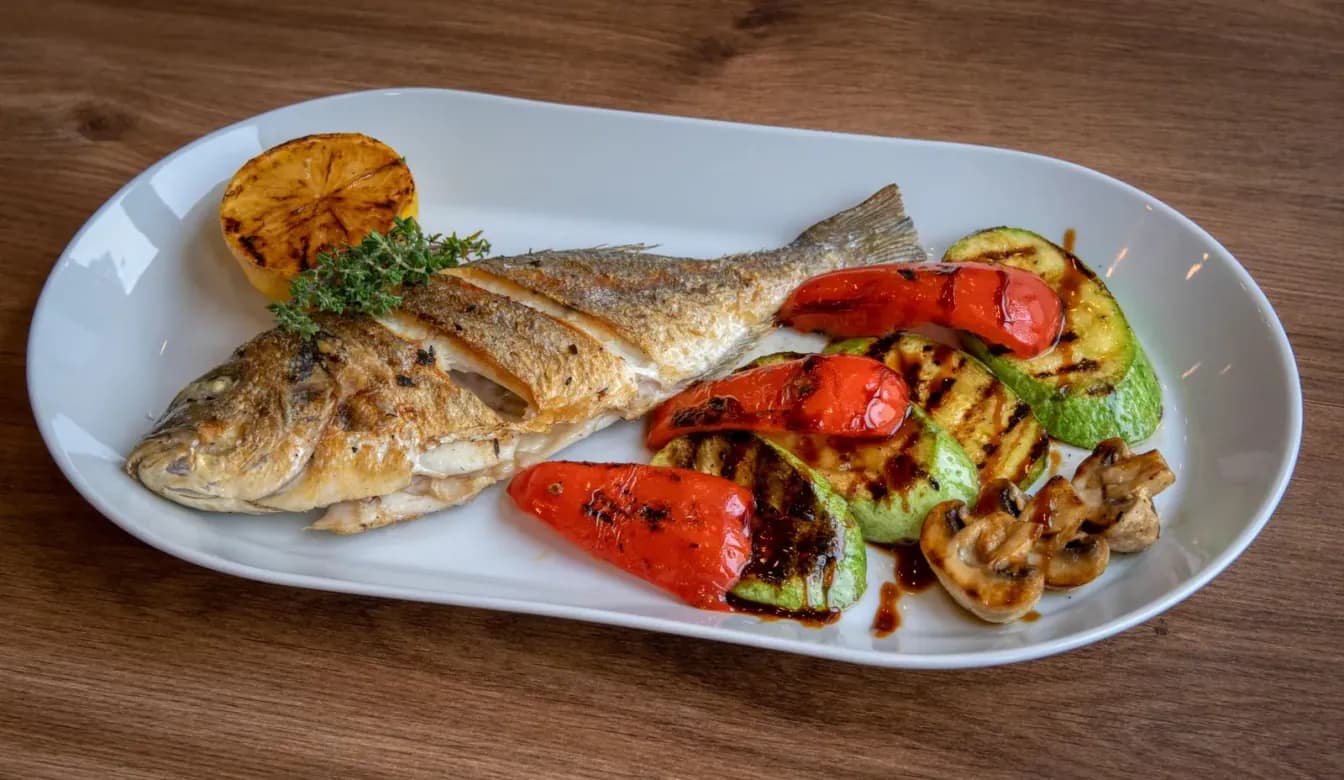 Grilled Sea Bream