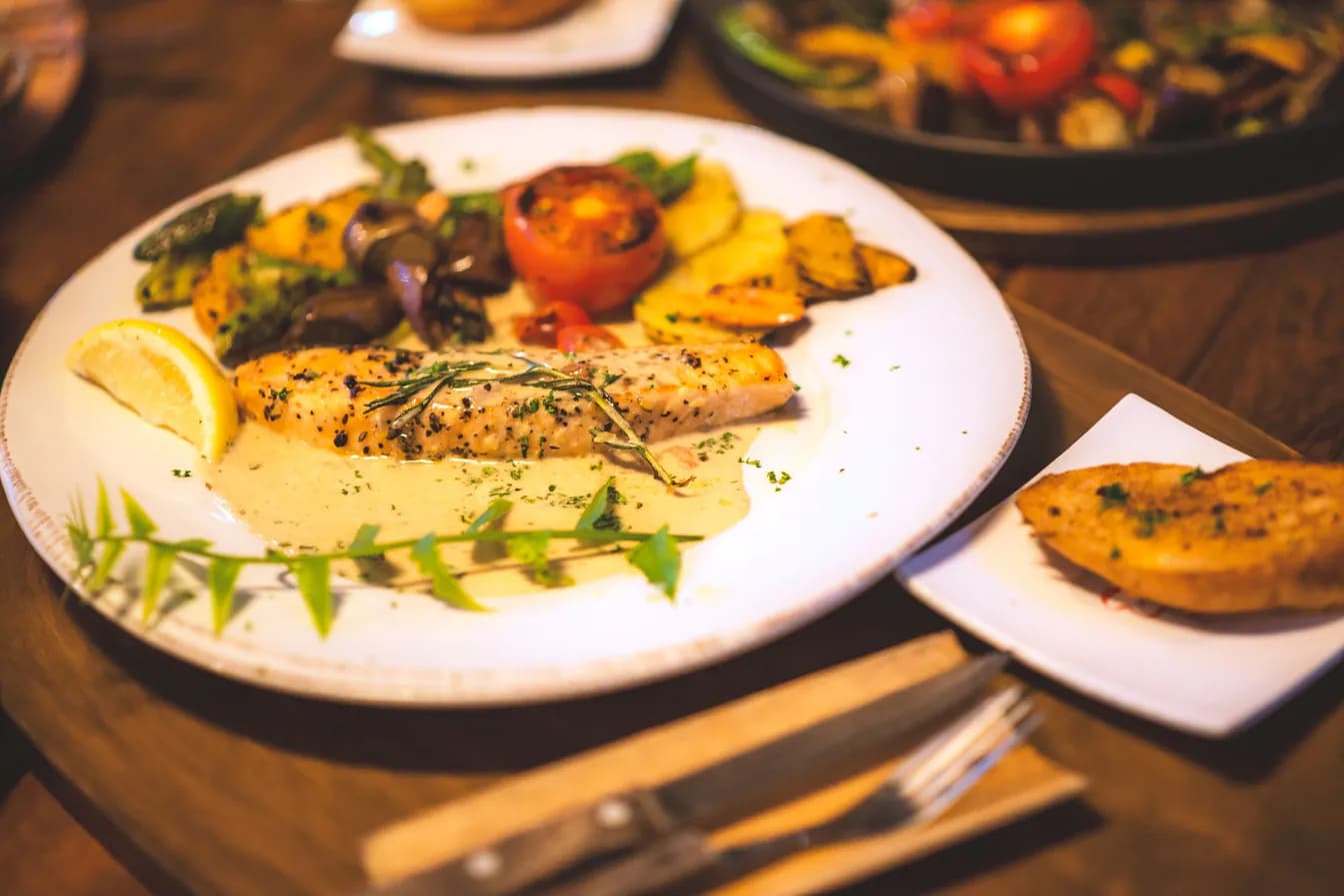 Roasted Salmon