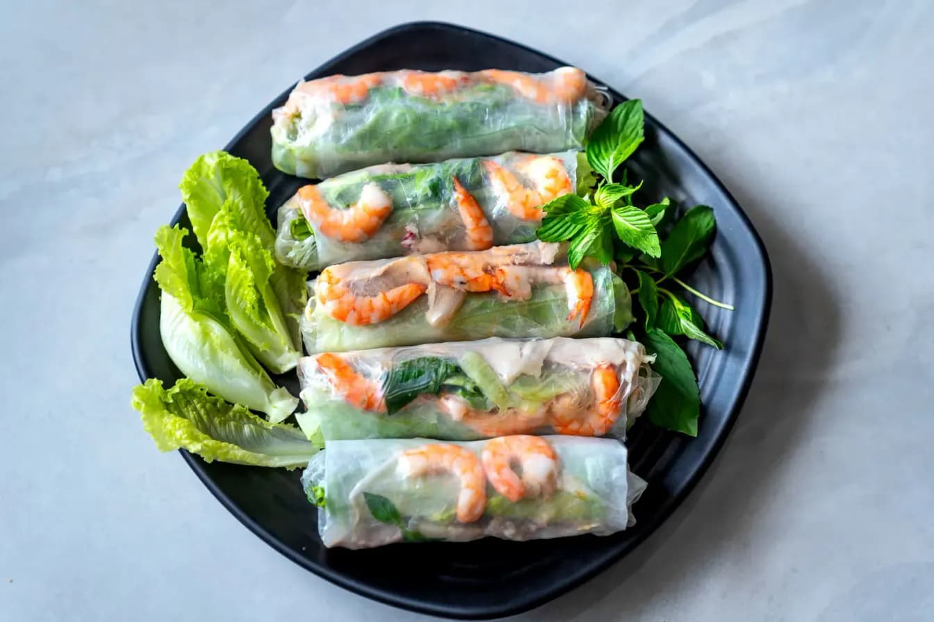 2.) Bò Bía – Summer Rolls (2)