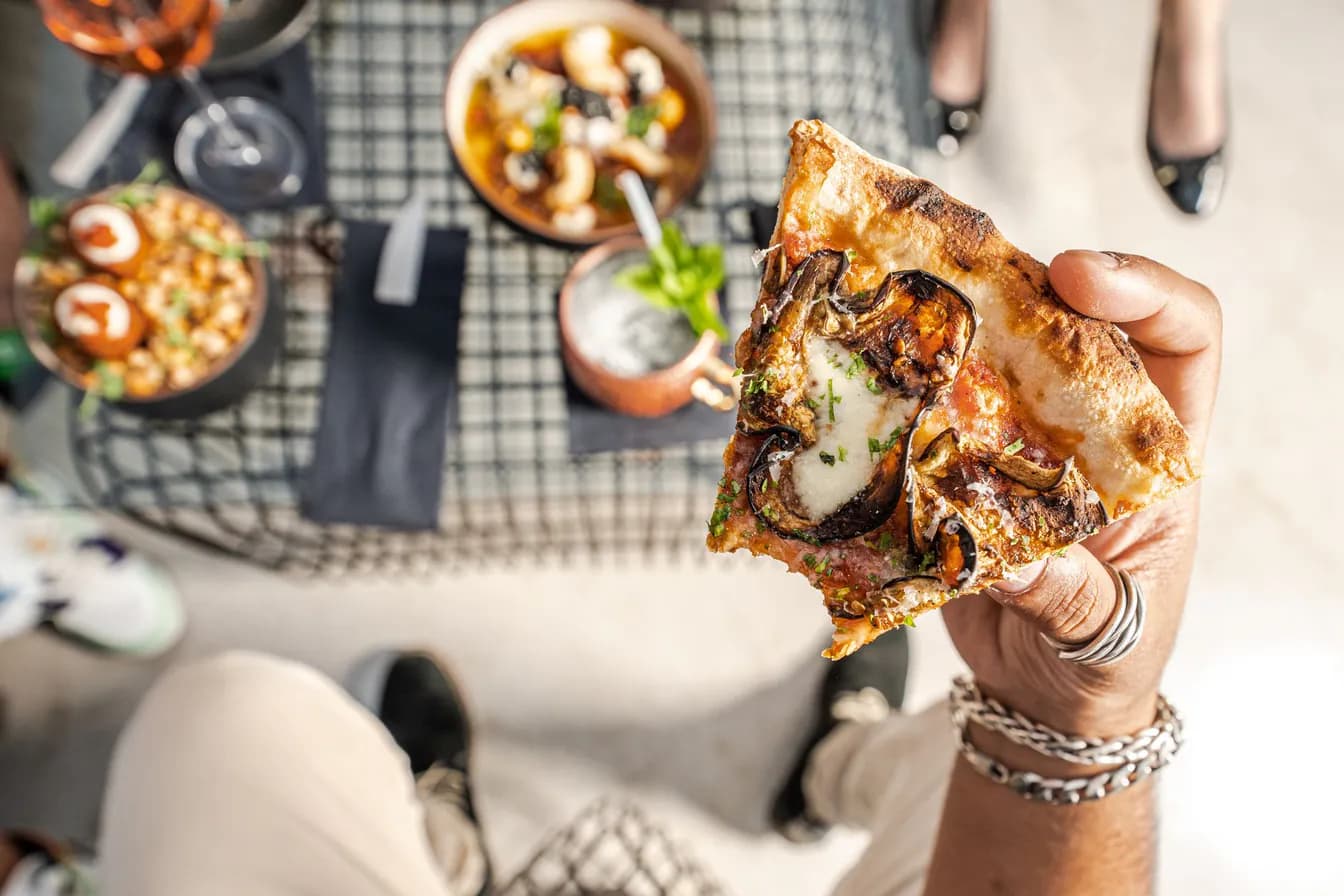 Slice Con Funghi