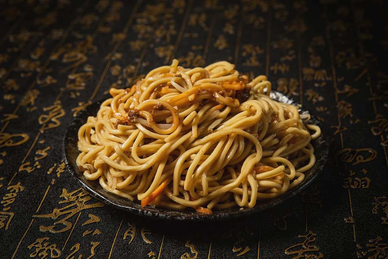 Beef Stir-fry Hand Noodles 牛肉炒麵