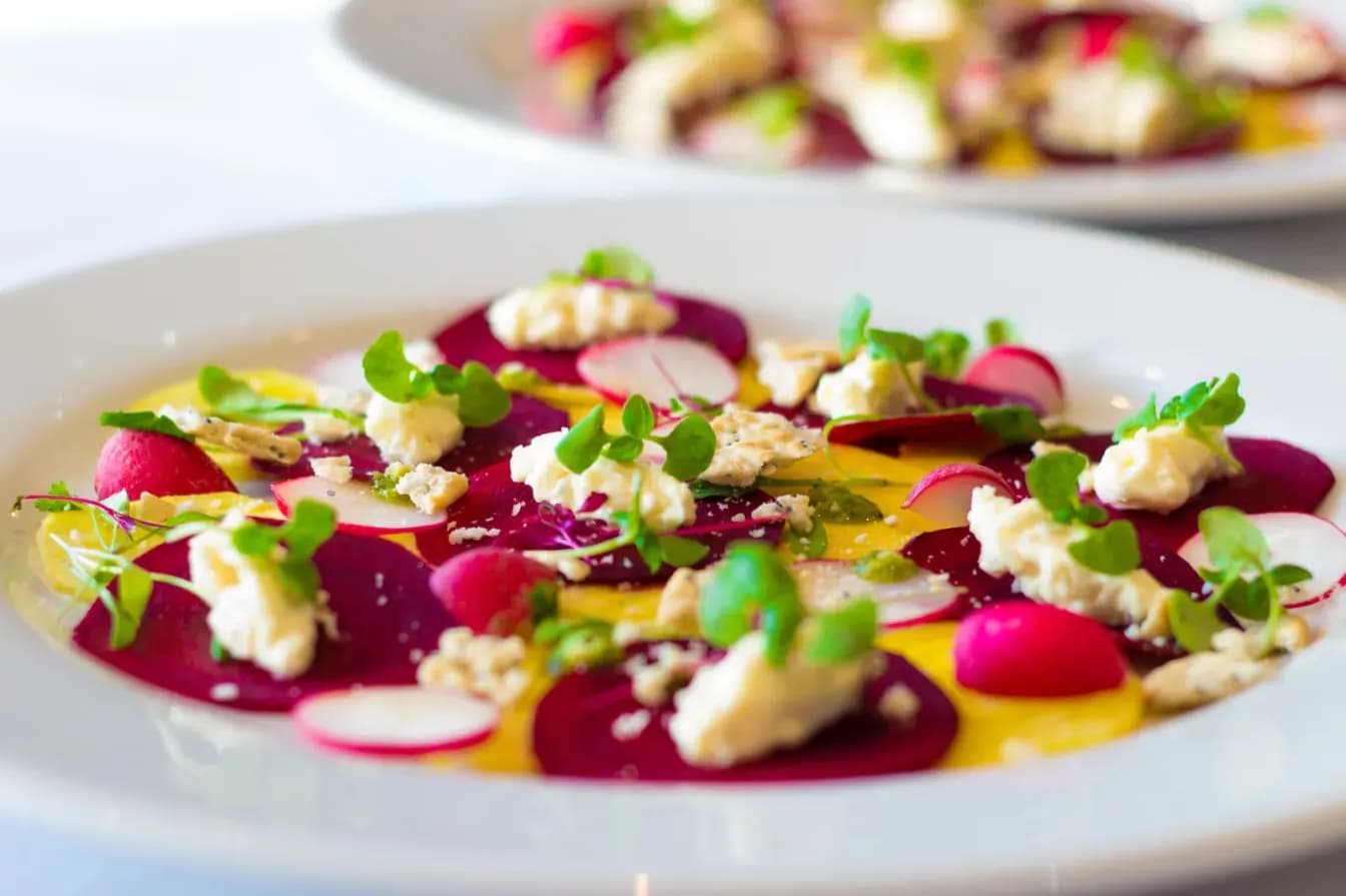 BRAISED GOLDEN BEET SALAD