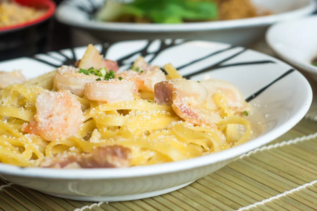 Shrimp Alfredo