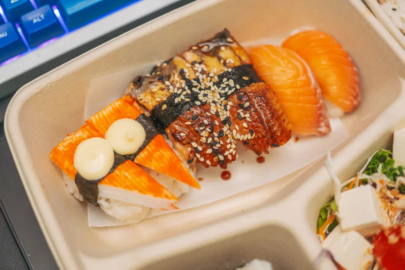 Eel sushi